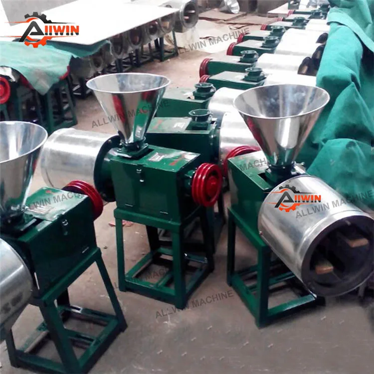 Automatic Small Scale Wheat Flour Milling Machine for Home Use Farm New Used Motor Gear Engine Producing Powder Final Product