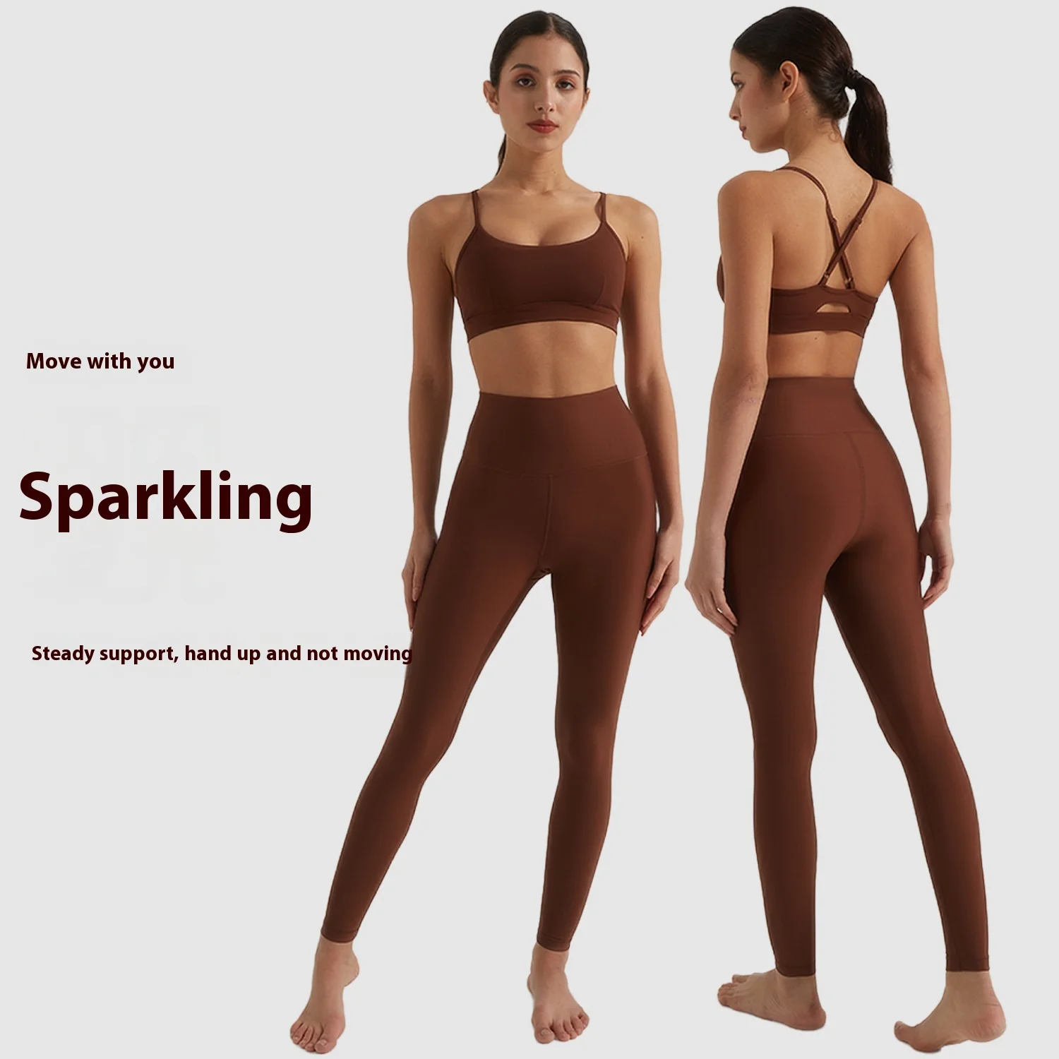 Mesh Jacquard Sexy Beauty Back Gathered Yoga Vest main image 1