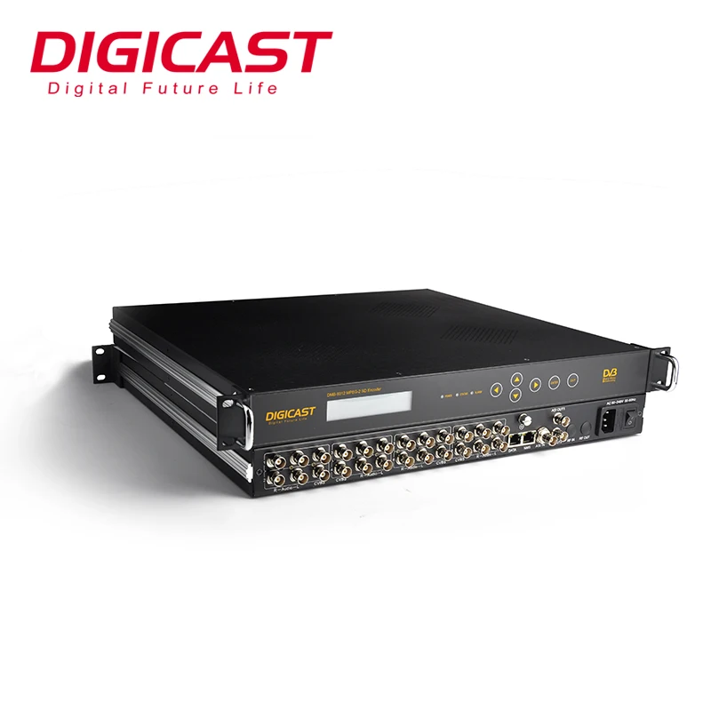 CVBS AV ASI Video MPEG-2 Encoder Converting Analog Audio to IP RTP Encoder for CATV Application IPTV Encoder