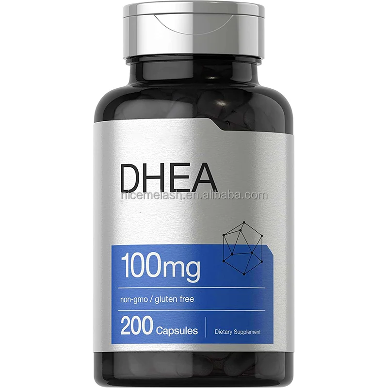 Dhea Capsules 50mg For Women & Muscle Building Pills For Men Supports