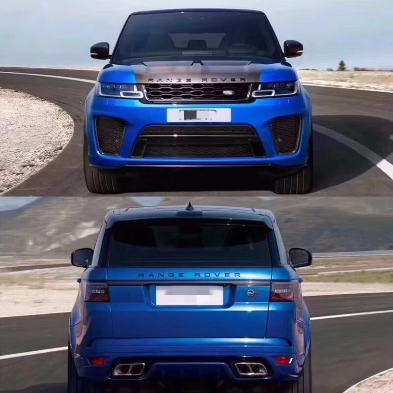 For Range Rover Sport Car Conversion Facelift Bodykit 2014-2017 Upgrade Changed to 2018-2021 SVR Body Kits