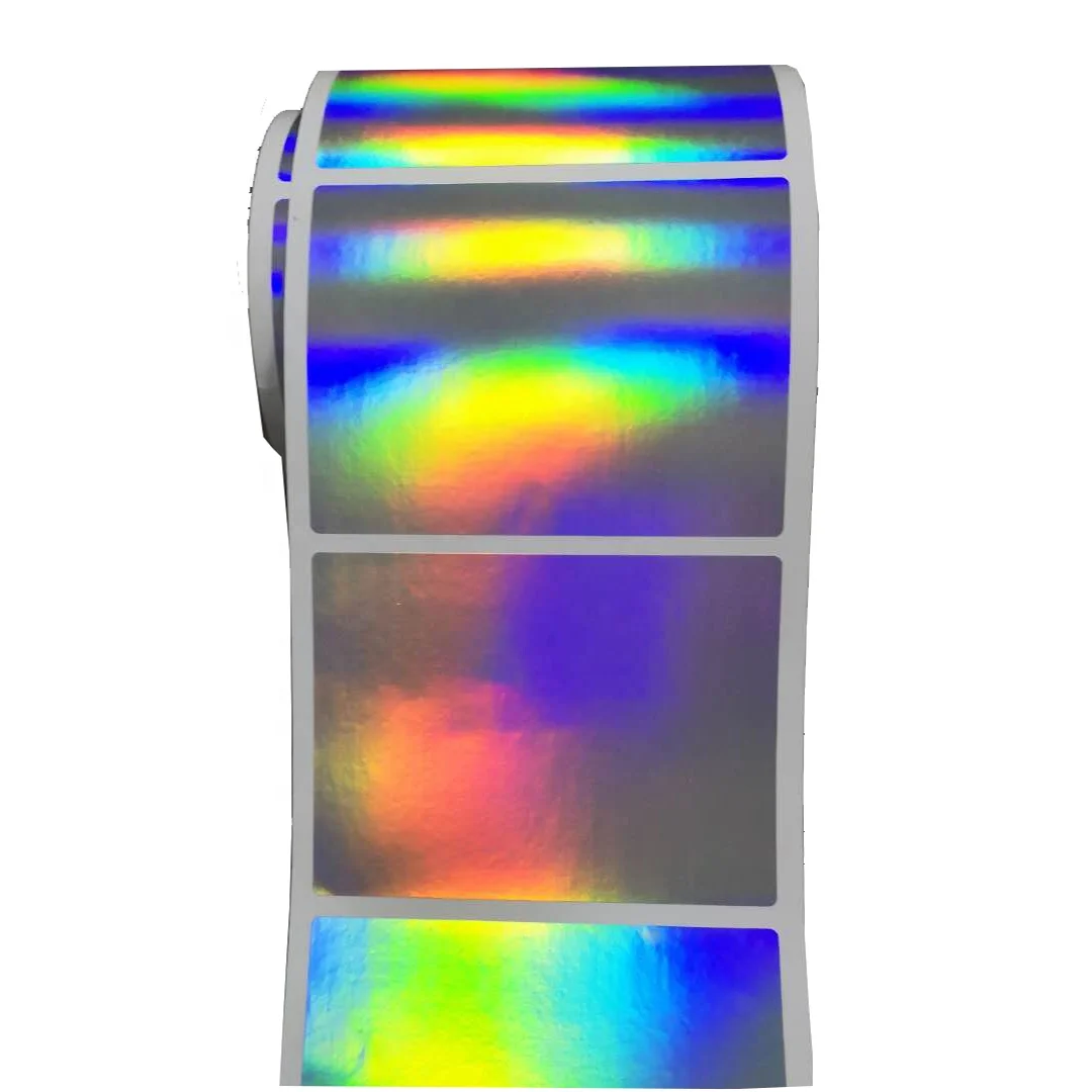 Customize Hologram Eggshell Stickers