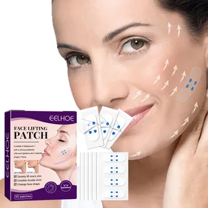 Thin Face Facial Stickers 60pcs Set Miracle Face Neck Invisible Lift Tape Facial Line Wrinkle Sagging Skin Face Lifting Tape