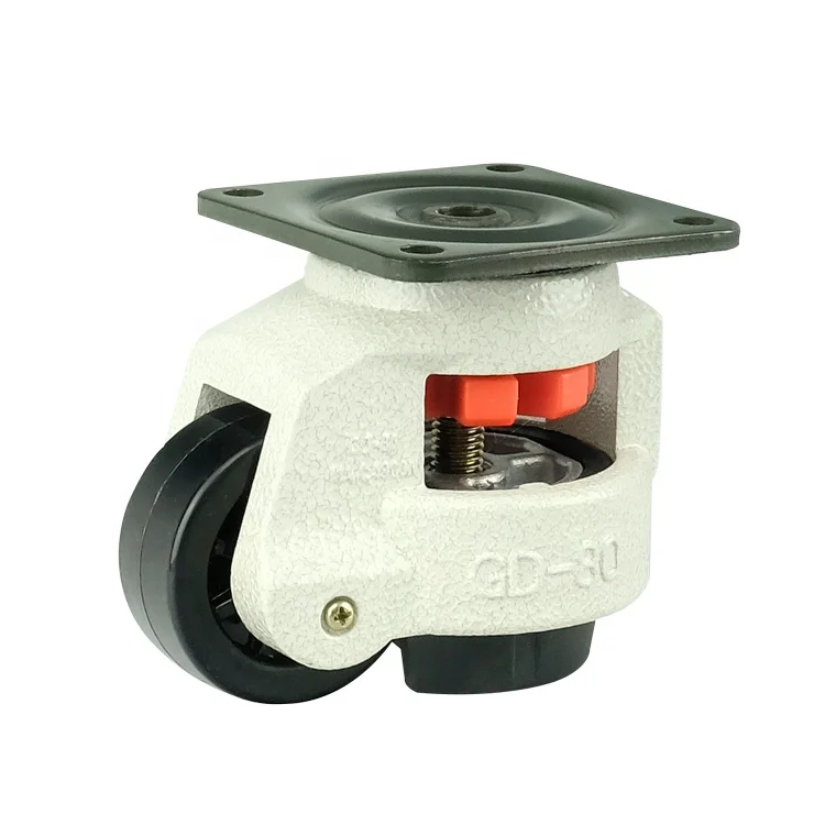 WBD Footmaster Swivel Top Plate Leveling Caster Wheels