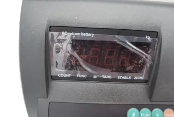 XK3190-A12E ブラックプラスチック製計量指示計 RS232対応