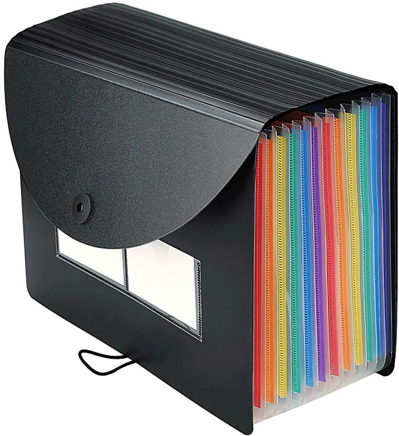 12 карманная расширяющаяся папка Большая пластиковая A4 для документов