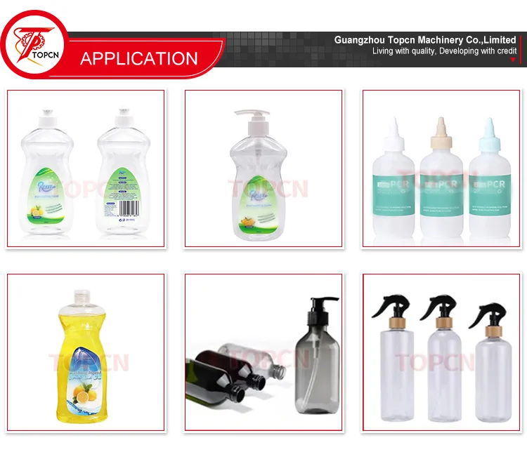 Linear Automatic Plastic Spray Bottle Trigger Pump Cap Sealing Machine