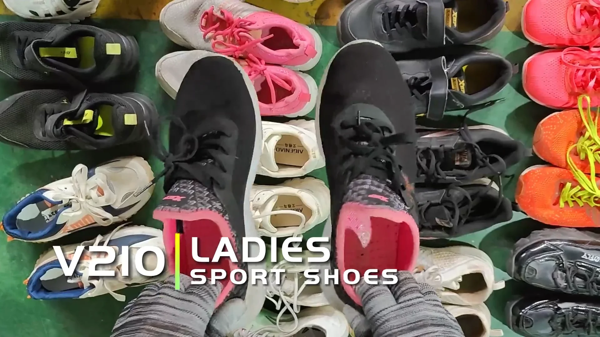 Kingaaa Ladies Used Sports Shoes Original Used Brand Shoes Second Hand Branded Shoes Wholesale