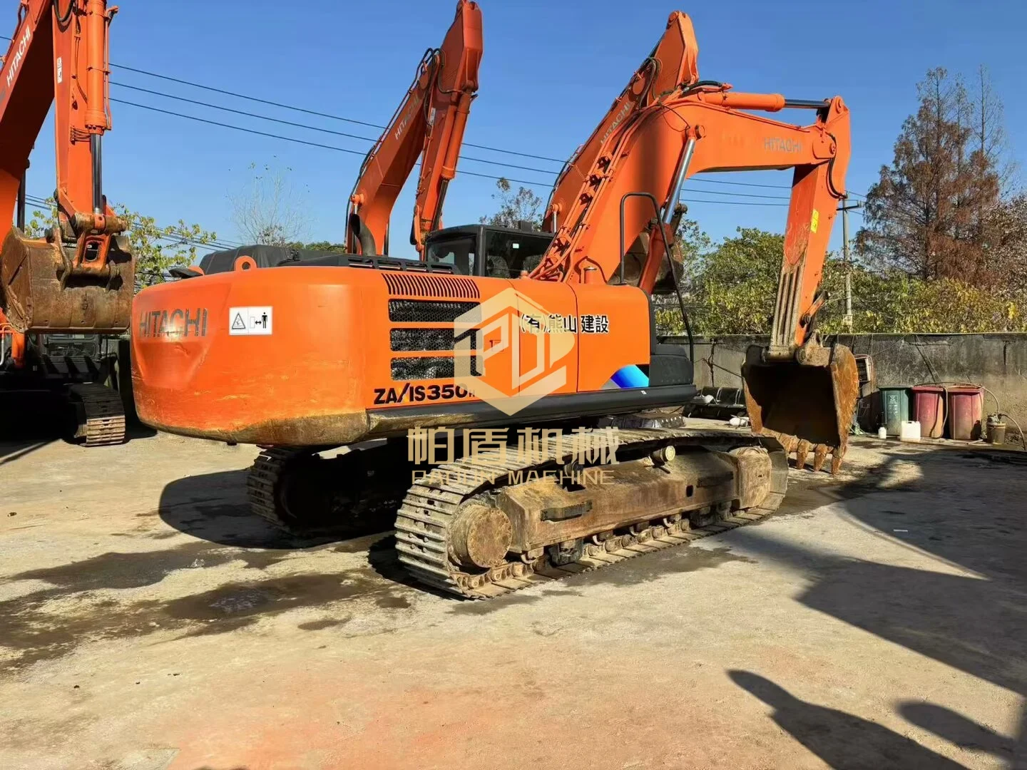 Used Hitachi ZX350 Crawler Excavator 35Ton Japan CE EPA Certified
