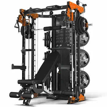 Gym Equipment Functional Trainer Multi Function Station Commercial Squat Rack Multifunction Smith Machine for Boday Building