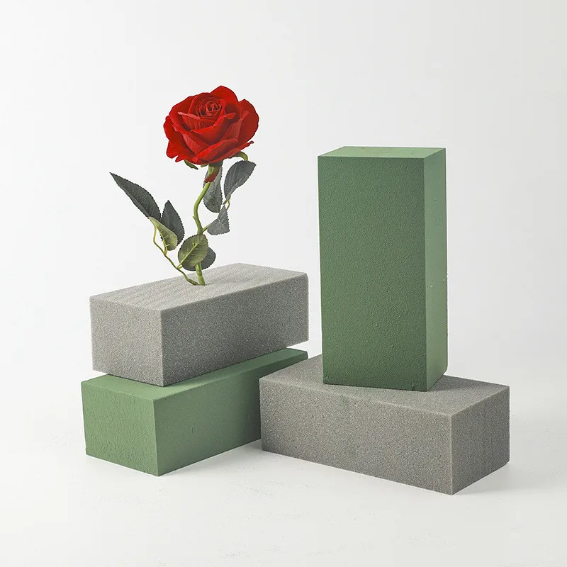 2023 New Floral Foam, Green Styrofoam Block For Artificial Flowers, Round  Wet & Dry Foam Bricks, Florist Foam For Flower Arrangements