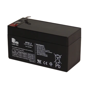 Long Service Life 12V1.2ah Lead Acid  Maintenance Free VRLA Lead Acid Battery