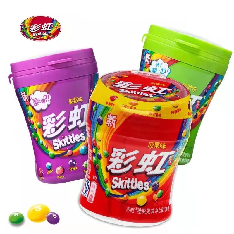 Candy Skittle Candy120g Wholesale Wonka Candy Sour Patch Kid Hard ...