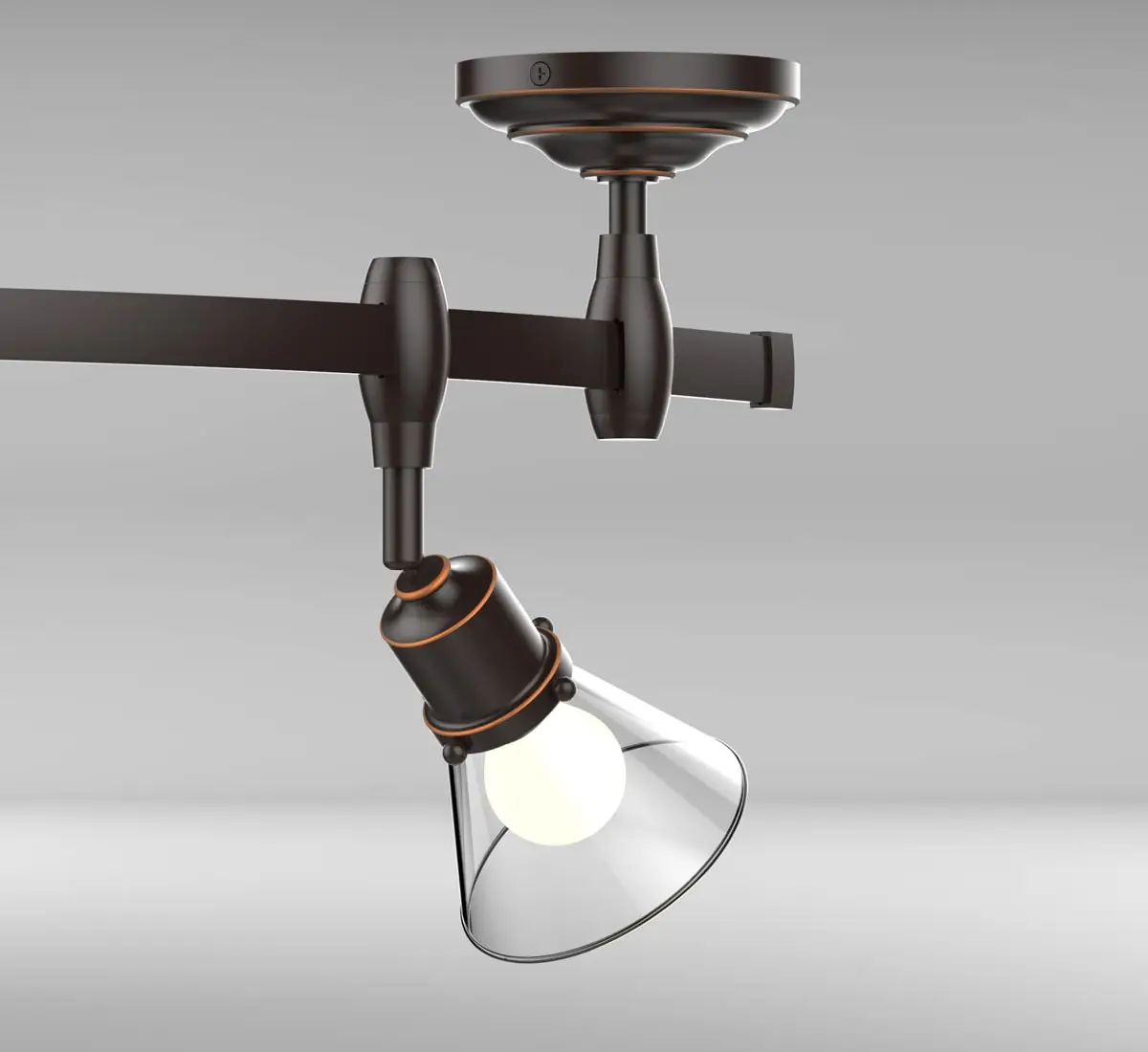 New Arrival 96 Length Flexible Warm White Light Adjustable Track