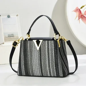 Newly Arrived Large-capacity Ladies' Luxury Bag Canvas Design Tote Bag for Ladies Handbags for Women Sac