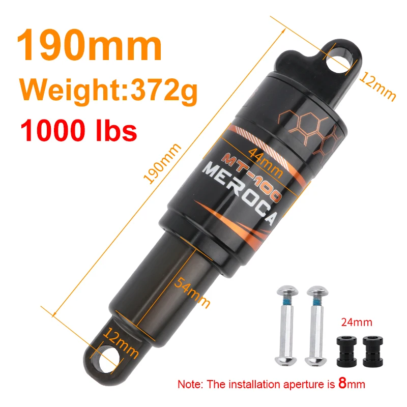 MEROCA Bike Shock Absorbers Durable Efficient Solutions