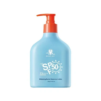 Custom Logo Beauty Face Care Sun Protection Lotion Zinc Tinted Foundation Moisturizer Korean Spf50 Face Sunscreen