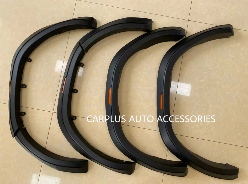 New Car Fender Wheel Fender Flares Matte Black With Glisten Accessories