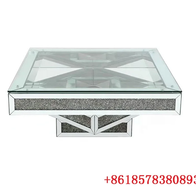 Furniture Wholesale Luxury Unique Diamond Shape Coffee Table With Crushed Diamonds Inlay Living Room Furniture Tea Table Buy Skinny Coffee Table End Table Tea Table Product On Alibaba Com