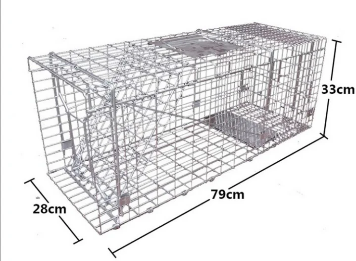 Catch Heavy Duty Squirrel Wild Humane Aid Catches Wild Animal Cat Trap Cage Animal Cat Traps