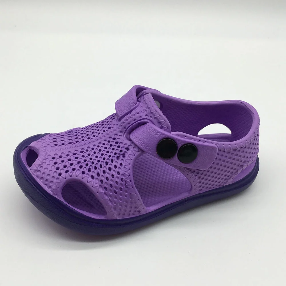 Садовые сабо для девочек, обувь для воды, легкие летние тапочки, пляжные тапки EVA