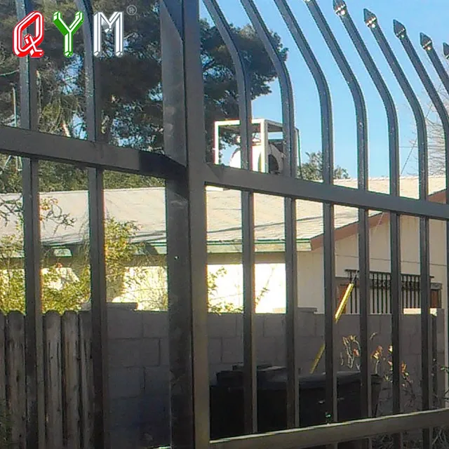 High Quality Cheap Wrought Iron Fence Panel Metal Fence Pickets