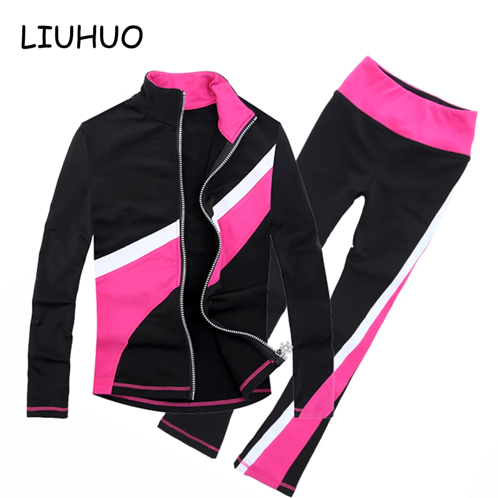 CHICTRY Figure Skating Pants and Jacket Girls Thermo