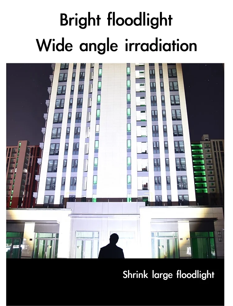 Открытый многофункциональный брелок аварийно-спасательный кемпинговый свет USB зарядка Водонепроницаемый светодиодный фонарик Сильный свет фонарик