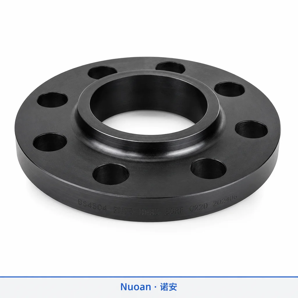 PN10 碳钢 BS 4504 带颈平焊法兰