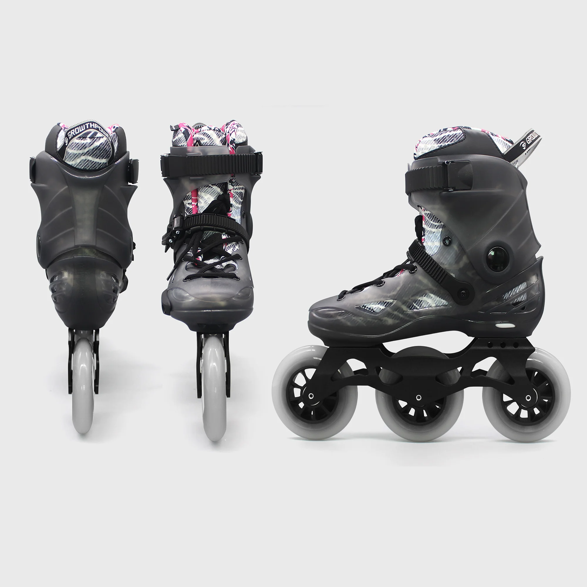 New Arrival Adjustable Patins Em Linha Freedom Aluminium Frames