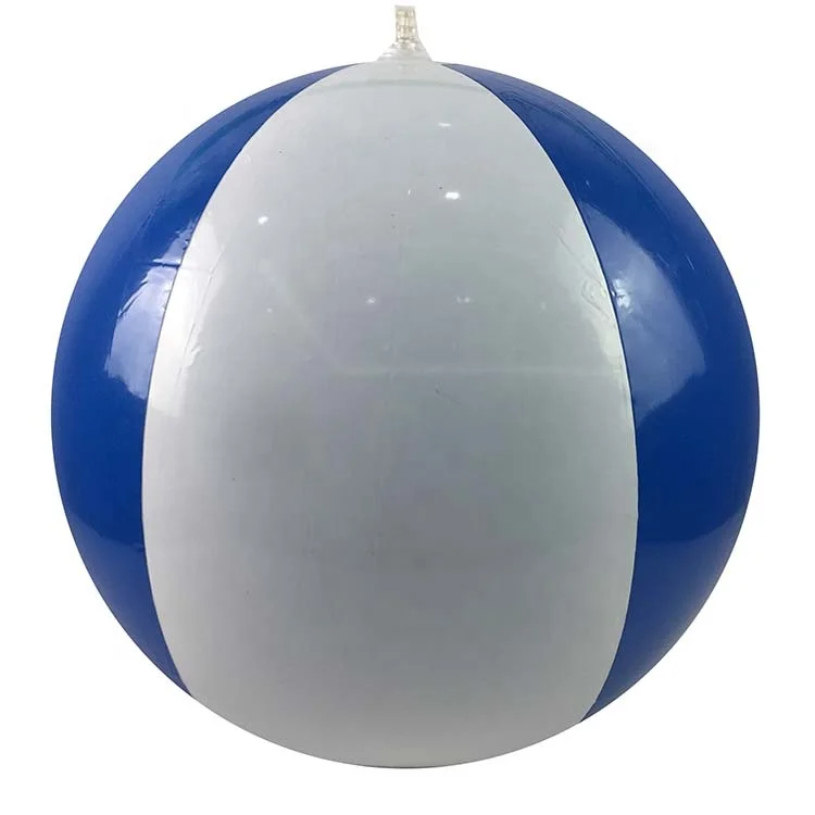 Customized 40 cm Inflatable PVC Whole  Print Water Beach Ball for Outside