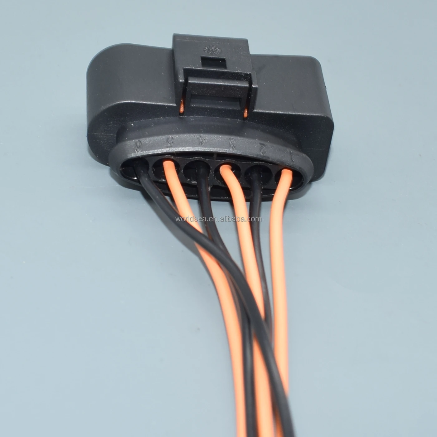 Shhworldsea-connecteur électrique étanche de voiture, 1 2 3 4 5, 6