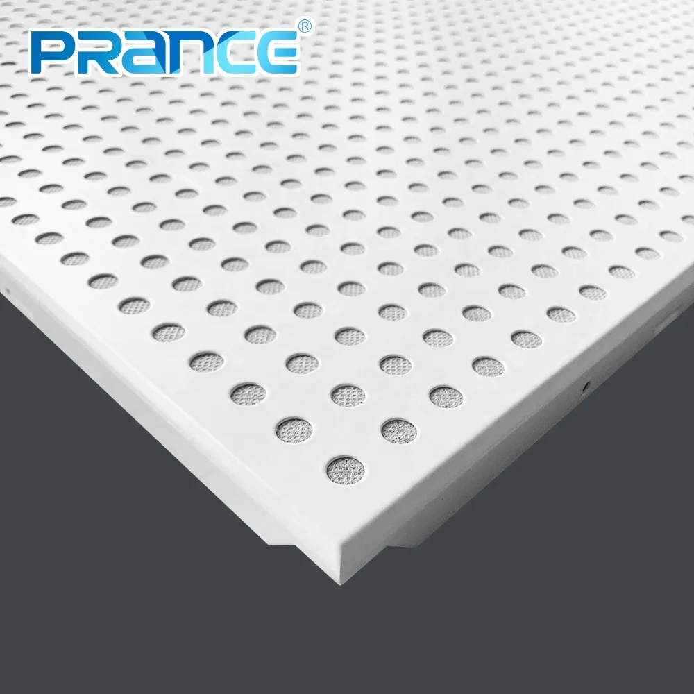 600x1200mm Perforated Metal Clip in Ceiling Tile for Building Decoration