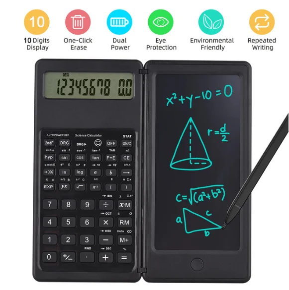Scientific Calculator 6.5inch 10 Digit Scientific Calculator With
