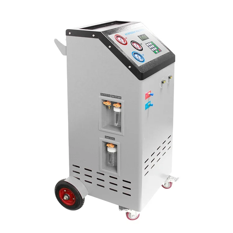 Automatic vehicle equipment Air Condition Refrigerant R134a  Recharger Portable Auto Refrigerant Recovery Machine