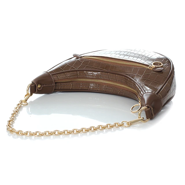 New Hot Alligator Pu Leather Snake Pattern Chain Handbags Hobo Ladies ...