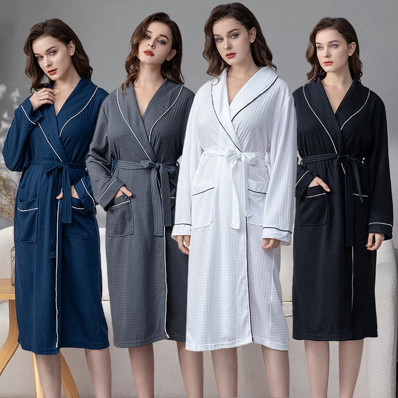 Nantex Wholesale Bath Robe Luxury Wear Hotel Waffle Robes Soft Cotton ...