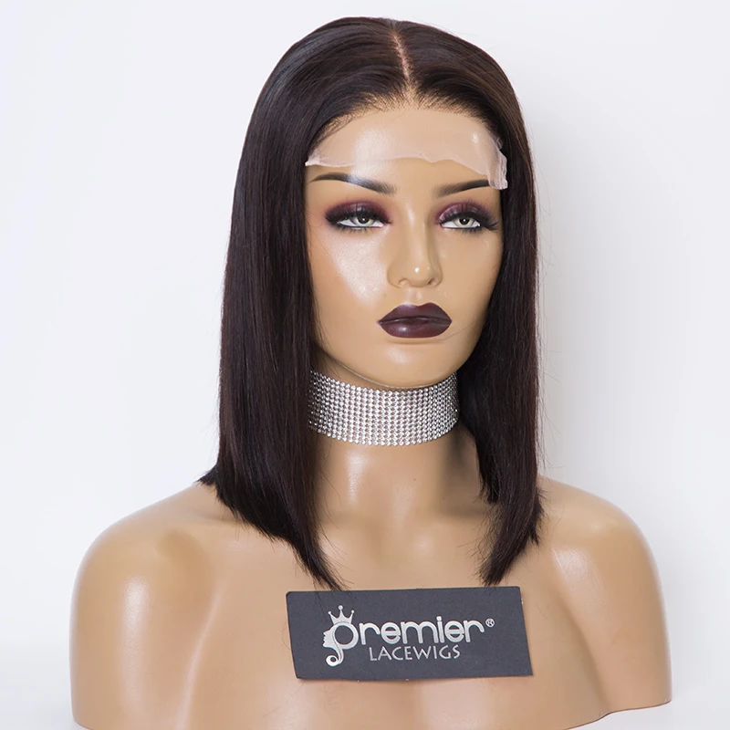 Cheap BOB wig 5x5 closure wigs human remy hair wigs for women