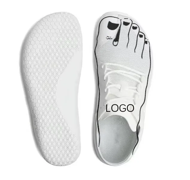 Custom logo zero Drop Wide Toebox Walking Running Barefoot Shoes Men Women Kids Shoe Last Sports Casual Gym Shoes