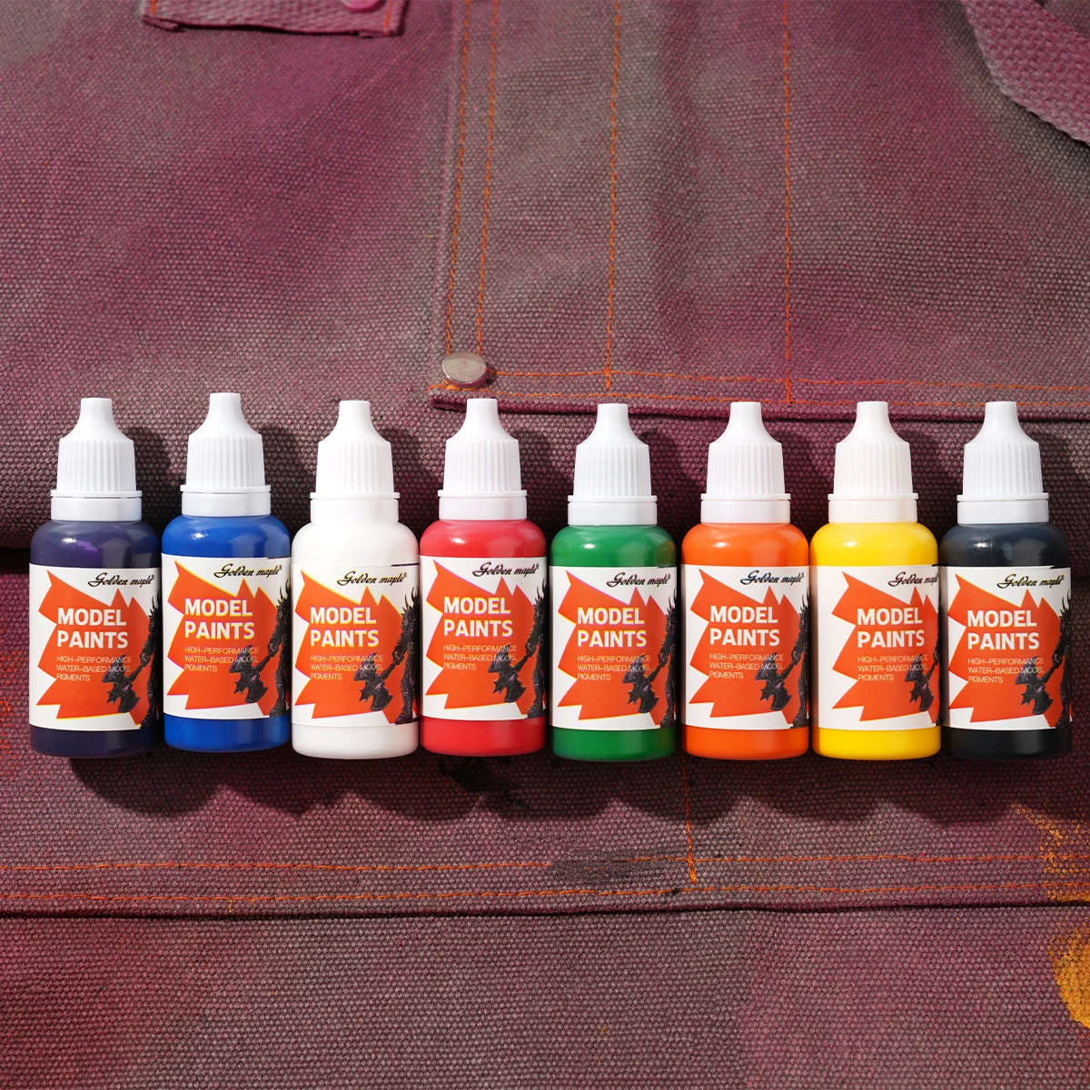 High Quality Acrylic Airbrush Paint Basic Colors Miniature Paint Sets Hobby Model Paints & Painting Tools 15ML for Models