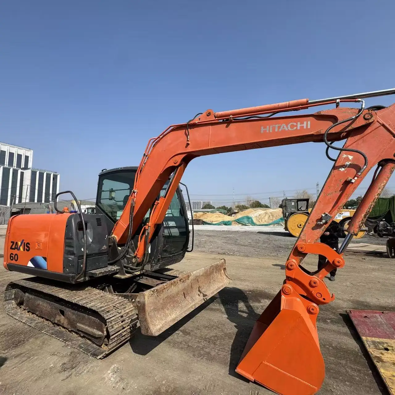 まち Factory Direct Sales Hitachi ZX60-5A 6 Ton Mini Excavator Japan