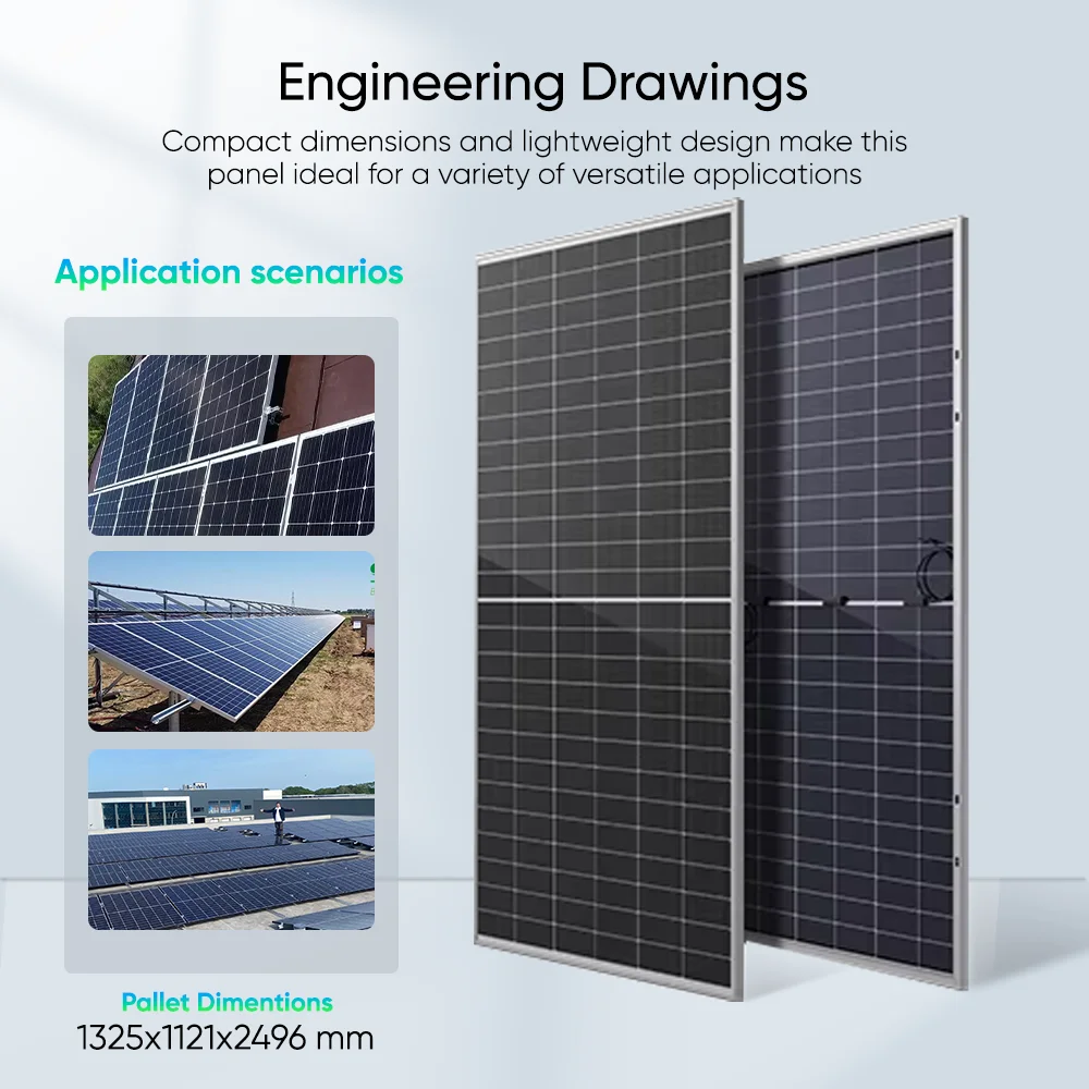 Aiko出品 Jinko N-Type 710W Dual Glass Bifacial High Efficiency Solar Panels