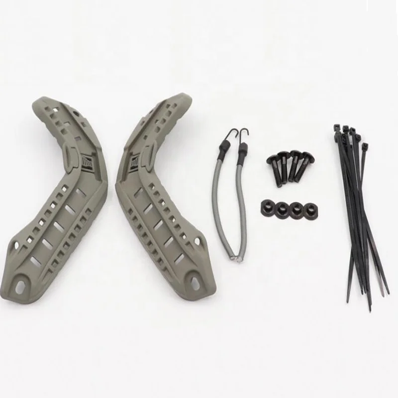 High Quality Tactical Helmet Side Rails Bracket Fast Hollow Helmet Side Rail