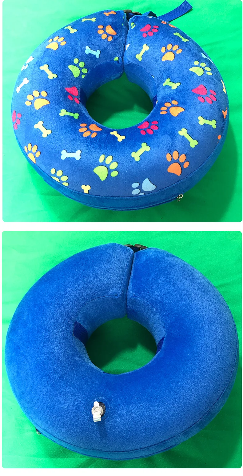 Dog Cone Protective Inflatable Collar For Dogs And Cats Soft Pet