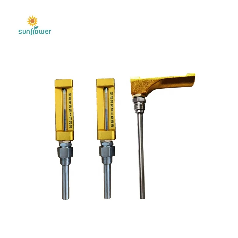 V-shape Glass Marine Thermometer V-line Thermometer