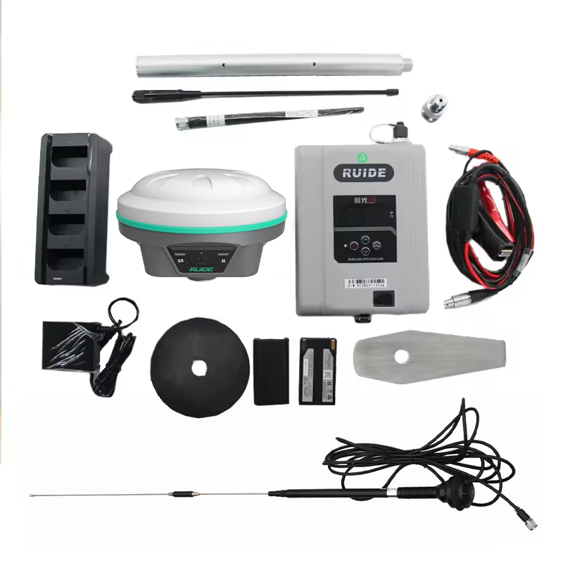 RUIDE GPS GNSS Receiver 1598 Channels RUIDE LT GNSS Receiver Base and Rover Survey Equipment