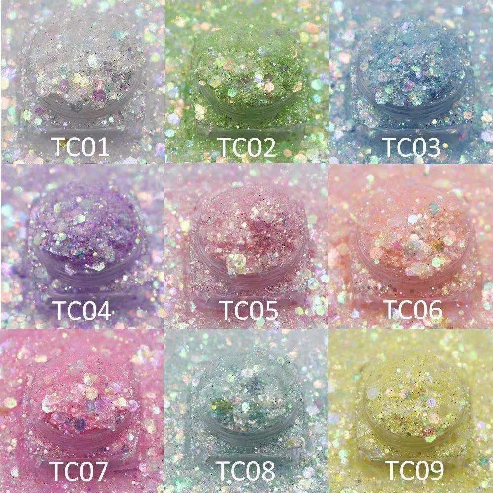 Eco Friendly Wholesale Holographic Glitter Powder Fine Glitter For Face