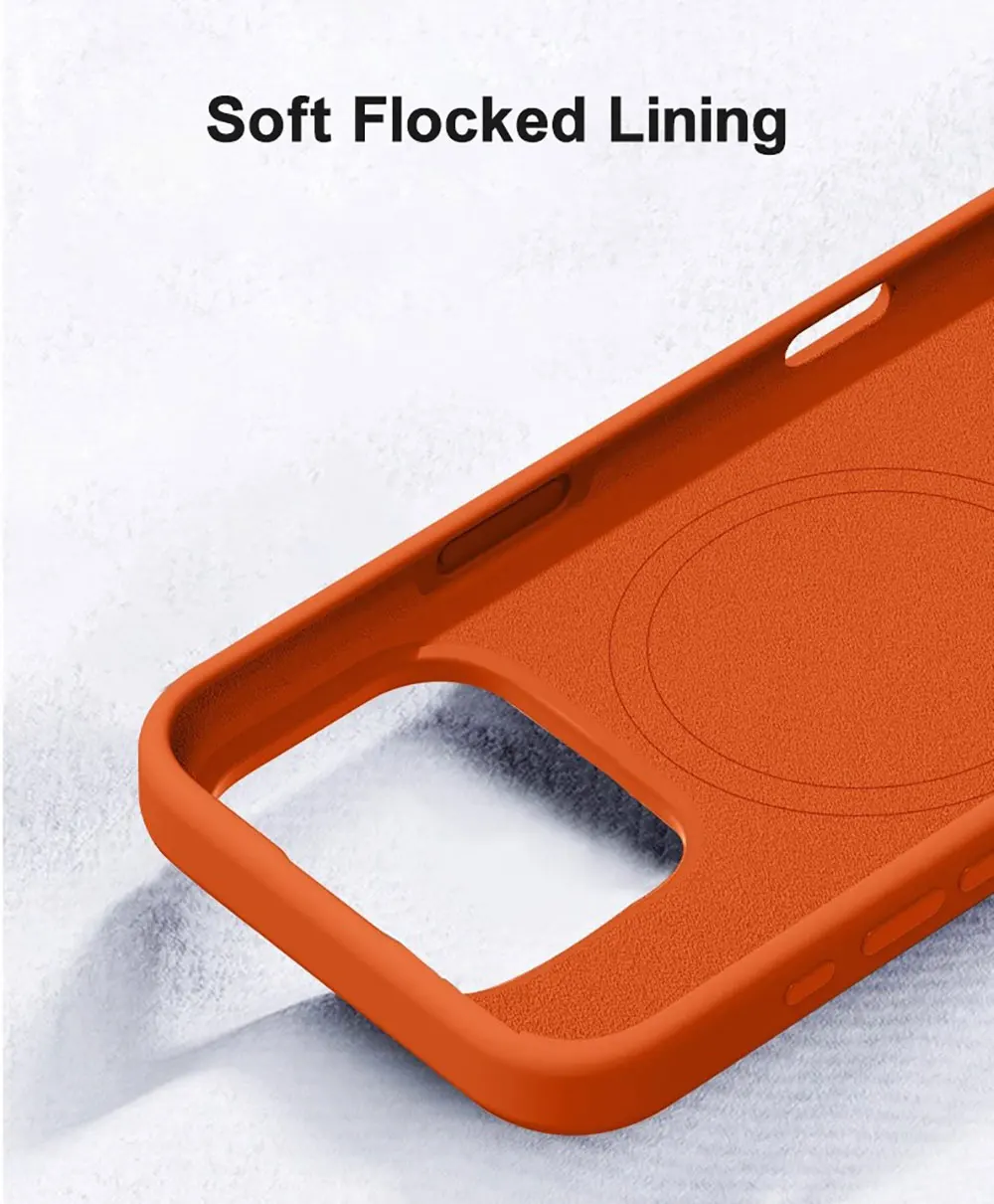 product custom logo stain resistant phone case silicone like matte mobile phone cases for iphone 17 pro max soft comfortable grip-8