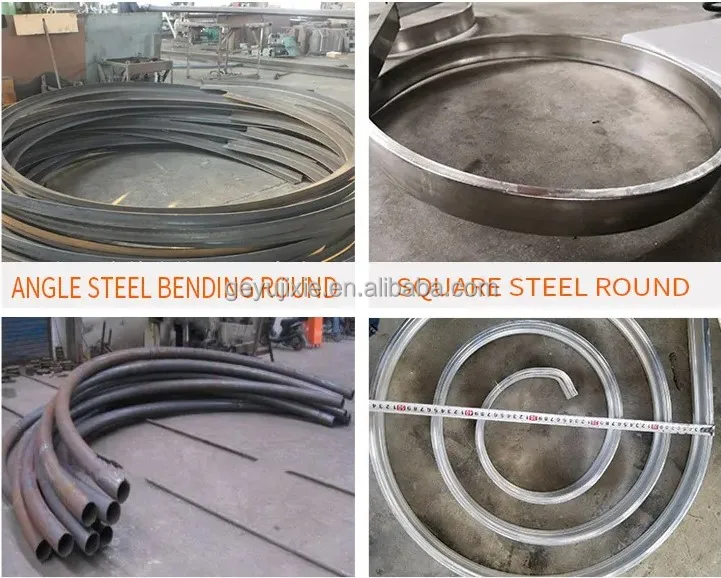 3/4" to 3" Round Arc Pipe Spiral Rolling Machine  Electric Round Bender Metal Profile Rolling Pipe Bending Machine