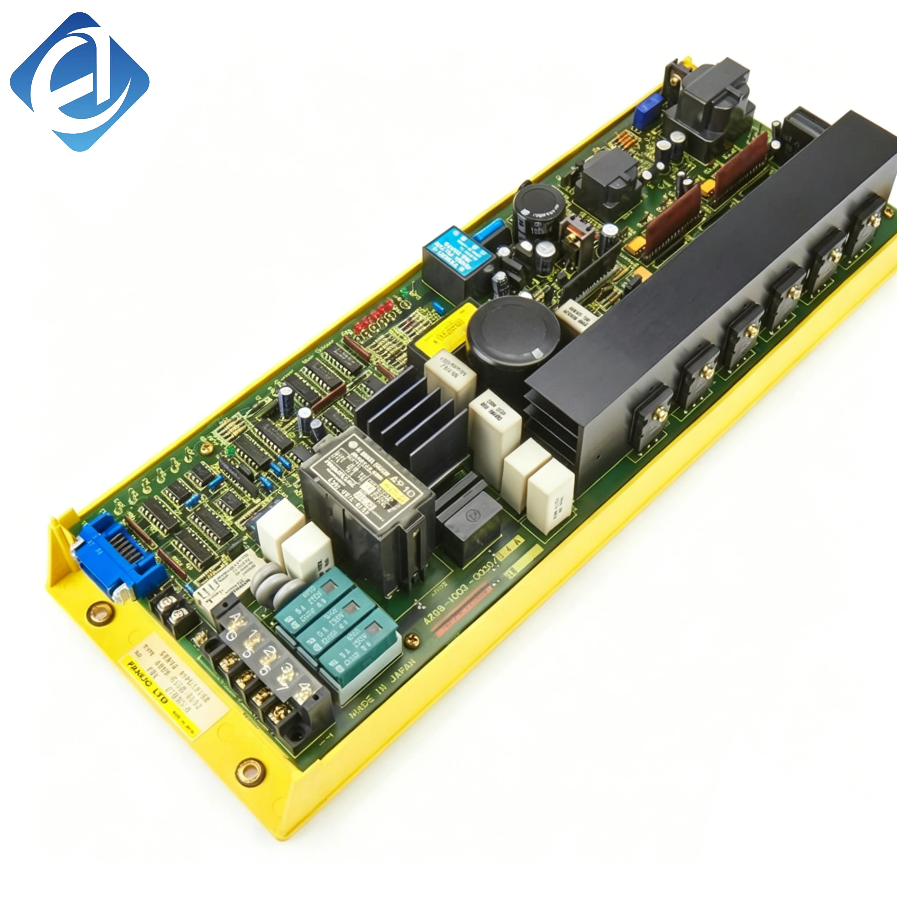 Nový originálny servoregulátor Fanuc A06B-6058-H003 so stabilným výstupným výkonom a vysokopresným riadením pohybu. Je kompatibilný so servomotormi Fanuc a je široko používaný v CNC strojoch a automatizačnom zariadení na dosiahnutie presného polohovania